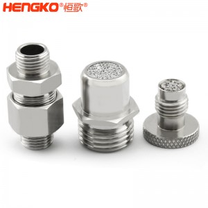廠家定制有創(chuàng)呼吸機(jī)氣源入口醫(yī)療級(jí)316L不銹鋼過濾器濾芯防塵透氣耐腐蝕，用于呼吸機(jī)