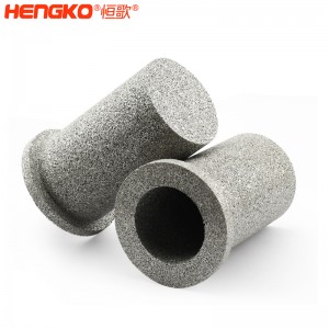 恒歌工業(yè)不銹鋼除塵濾筒透氣性好金屬粉末燒結(jié)濾芯過(guò)濾精準(zhǔn)易清洗,應(yīng)用于生物工程