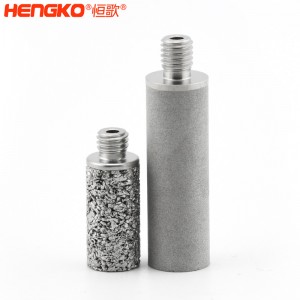 廠家來圖定制粉末燒結(jié)316L不銹鋼過濾器濾芯防塵耐腐蝕，用于化工制藥
