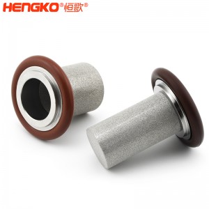 真空卡環不銹鋼過濾器_KF16 真空卡環