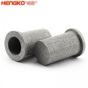 恒歌工業(yè)不銹鋼除塵濾筒透氣性好金屬粉末燒結(jié)濾芯過(guò)濾精準(zhǔn)易清洗,應(yīng)用于生物工程